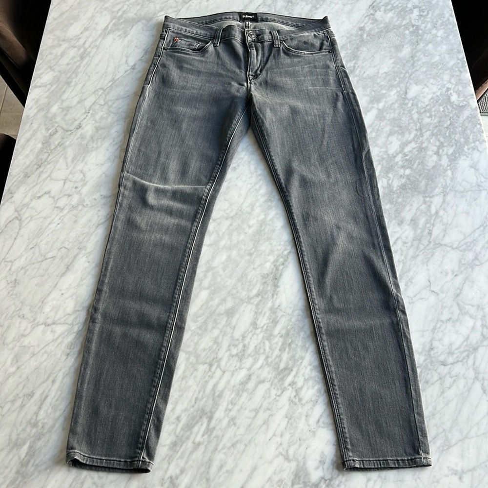 Hudson jeans, Krista ankle super skinny, faded black/grey, never worn. Size 28